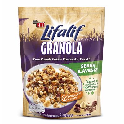 Eti Lifalif Granola Vişne Kakao Fındık - 1