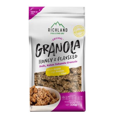 Richland İthal Granola(Yulaflı,Ballı Ve Keten Tohumlu) - 1