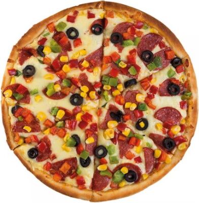 Senass İnce Taban Karışık Pizza (30 cm) - 1