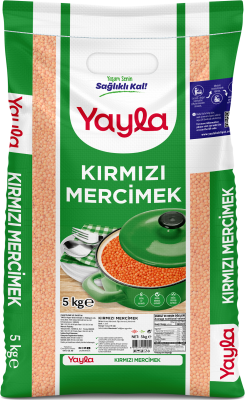 Yayla Kırmızı Mercimek (İthal) Top - 1